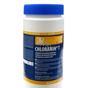Chloramin T univerzálny práškový chlórový dezinfekčný prípravok dóza 1 kg