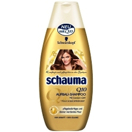 Schauma Q10 obohacujúce šampón na vlasy 400 ml