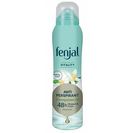 Fenjal Vitality 48h antiperspirant deodorant sprej pre ženy 150 ml
