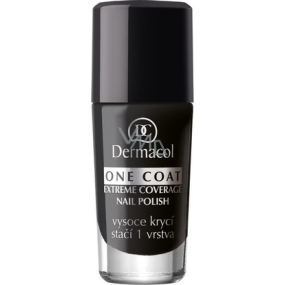 Dermacol One Coat Extreme Coverage Nail Polish Lak na nechty 127 10 ml