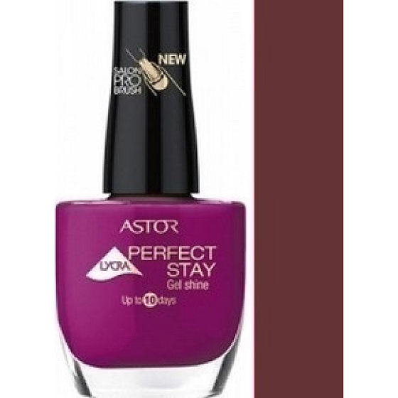 Astor Perfect Stay Gél Shine 3v1 lak na nechty 307 Red My Mood 12 ml