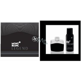 Montblanc Legend toaletná voda 50 ml + pena na holenie 100 ml, darčeková sada