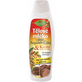 Bion Cosmetics Arganový olej & Karité výživné telové mlieko pre všetky typy pokožky 500 ml