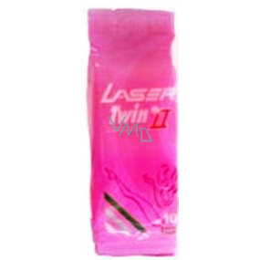 Laser Twin II jednorazový 2břitý holiace strojčeky pre ženy 10 kusov
