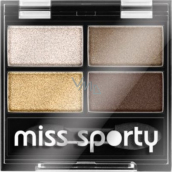 Miss Sporty Studio Colour Quattro očné tiene 413 100% Golden 3,2 g