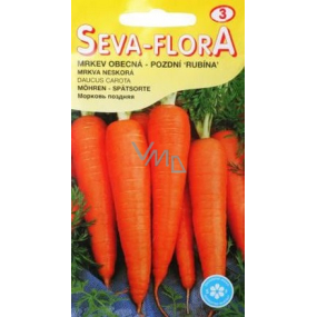 Seva - Flora Mrkva obyčajná neskoré Rubina 3 g