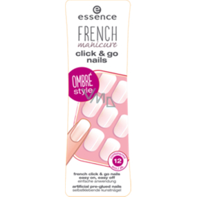 Essence French Manicure Click & Go nalepovacie nechty 03 Girls Just Wanna Have Fun 12 kusov
