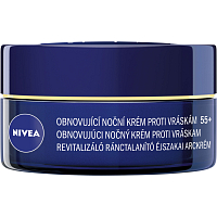 Nivea Anti-Wrinkle Revitalizing 55+ obnovujúci nočný krém proti vráskam, 50 ml