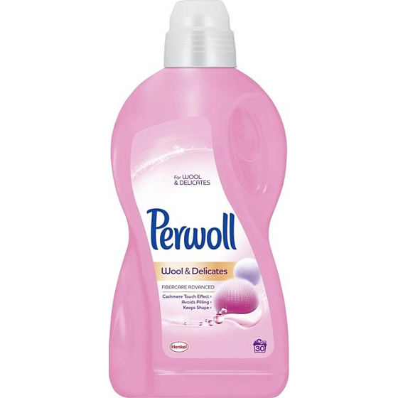 Perwoll Wool & Delicatese prací gél na vlnu a hodváb 30 dávok 1,8 l