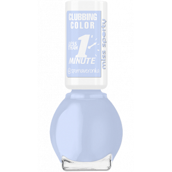 Miss Sporty Clubbing Colour lak na nechty 305 Fluffy Blue 7 ml