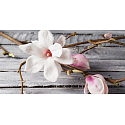 Millefiori Milano Natural Magnolia Blossom & Wood - Kvety magnólie a Drevo Vonná sviečka horí až 60 hodín 180 g