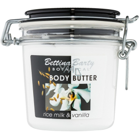 Bettina Barty Botanical Rice Milk & Vanilla telový krém s ryžovým mliekom s vôňou vanilky 400 ml