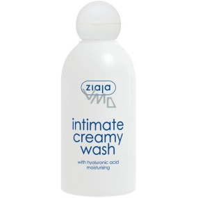 Ziaja Intima Kyselina hyalurónová hydratačný krémový intímny hygienický prípravok 200 ml