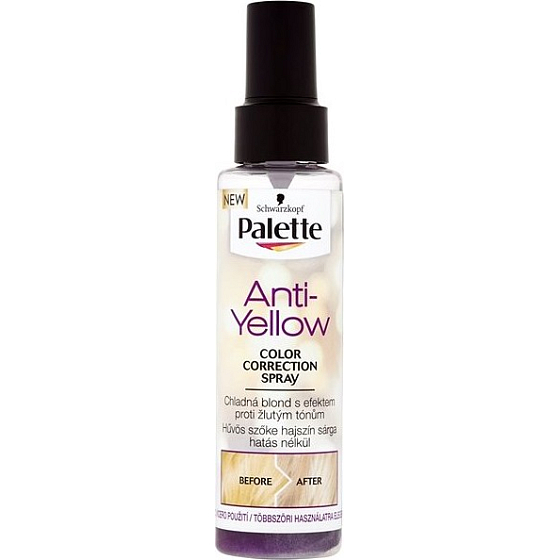Schwarzkopf Palette Deluxe Anti-Yellow sprej proti žltým tónom 100 ml