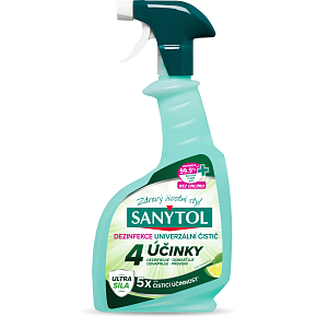 Dezinfekcia univerzálny čistič sprej 4 účinky, 500 ml