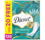 Discreet Deo Waterlily slipové intímne vložky pre každodenné použitie 120 kusov