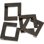 Albi Pánske kovové puzzle Matter Square 12 x 9 x 6 cm