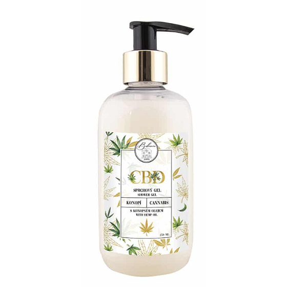 Bohemia Gifts CBD sprchový gél s konopným olejom 250 ml