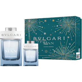 Bvlgari Man Glacial Essence Eau de Parfum 100 ml + Eau de Parfum 15 ml, darčeková sada pre mužov