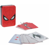 Epee Merch Marvel Spiderman hracie karty v plechovej krabičke 54 kariet