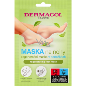 Dermacol Regeneračná maska na nohy v ponožkách 2 x 15 ml