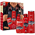 Old Spice Night Panther sprchový gél 400 ml + dezodorant 50 ml + dezodorant v spreji 150 ml + domino, kozmetická sada pre mužov