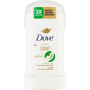 Dove tuhý antiperspirant Advanced Care Uhorka&Zelený čaj 50ml