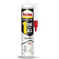 PATTEX One For All Crystal univerzálne montážne lepidlo transparentné, 290 g