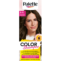 Schwarzkopf Palette Color Shampoo farba na vlasy 221 stredne hnedá 50ml