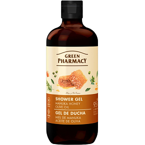 Green Pharmacy Sprchový gel Manukový med a olivový olej 500 ml