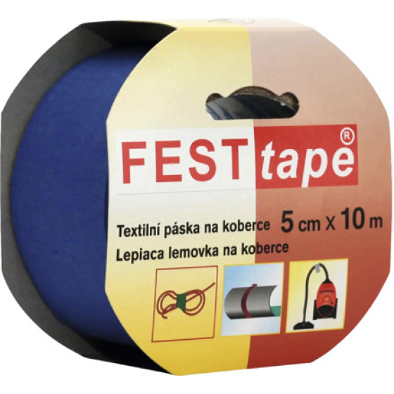 Festtape Lemovka kobercová páska modrá 50 mm × 10 m