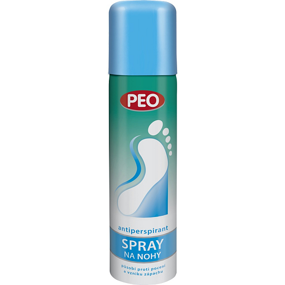 Astrid Peo Antiperspirant na nohy proti poteniu a vzniku pachu sprej 150 ml