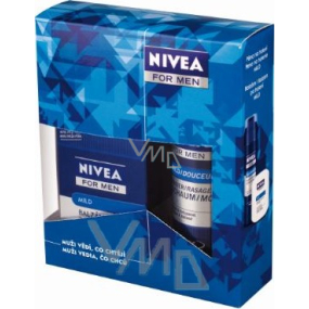 Nivea Men Kazmild pena na holenie 200 ml + balzam po holení 100 ml kozmetická sada