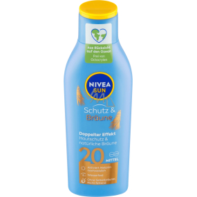 Nivea Sun Protect & Bronze OF20 + intenzívny mlieko na opaľovanie 200 ml