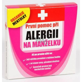 Nekupto Prvá pomoc pri Alergiu na manželku mentolky 12 g