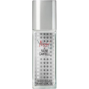 Naomi Campbell by Naomi parfumovaný dezodorant sklo pre ženy 75 ml Tester