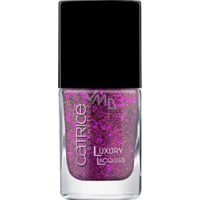 Catrice Luxury Lacquers Million Brilliance lak na nechty 05 Plum Fiction 11 ml