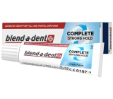 Blend-a-dent Super-Haftcreme Complete Extra Stark Originálny fixačný krém na zubné náhrady, zubné protézy 47 g