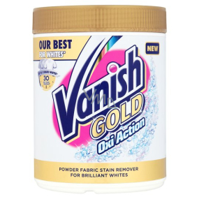 Vanish Gold Oxi Action White odstraňovač škvŕn prášok 470 g