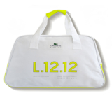 Lacoste Eau de Lacoste L.12.12 Yellow Limited Edition športová taška žltý pruh 48 x 18 x 30 cm