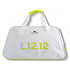 Lacoste Eau de Lacoste L.12.12 Yellow Limited Edition športová taška žltý pruh 48 x 18 x 30 cm