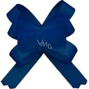Kokarda stuha sťahovacie ozdobná modrá 50 cm
