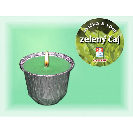 Lima Ozona Zelený čaj vonná sviečka 115 g