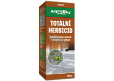 AgroBio Totálny herbicíd na hubenie burín, drevín, starých trávnikov 100 ml