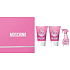 Moschino Fresh Couture Pink toaletna voda pre ženy 5 ml + sprchový gél 25 ml + telové mlieko 25 ml, darčekový set