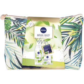 Nivea Natural Beauty pleťová voda 200 ml + nočný krém 50 ml + denný krém 50 ml + etue, kozmetická súprava pre ženy