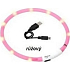 Karlie Flamingo svietiaca LED obojok pre psov ružový, uni veľkosť 20-75 cm, dobíjacie