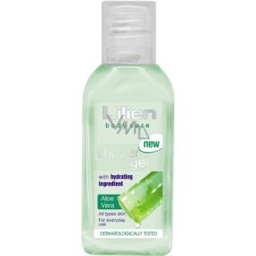 Lilien Aloe Vera sprchový gél 50 ml cestovné balenie