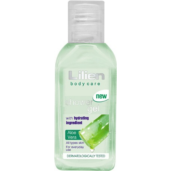 Lilien Aloe Vera sprchový gél 50 ml cestovné balenie