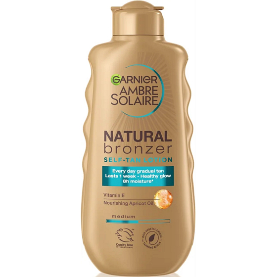 Garnier Ambre Solaire Natural Bronzer Samoopaľovací krém 200 ml
